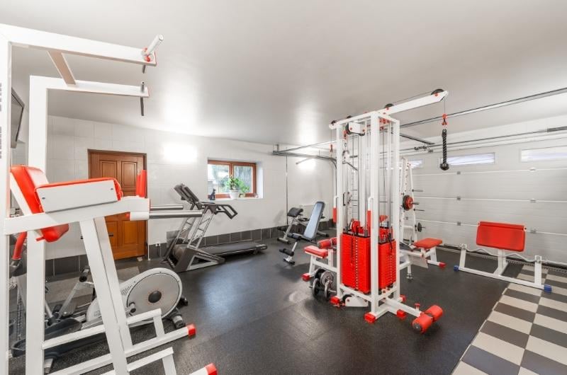 Home Gym with Equipment