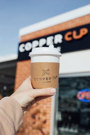 Copper Cup Coffee shop in Lancaster PA