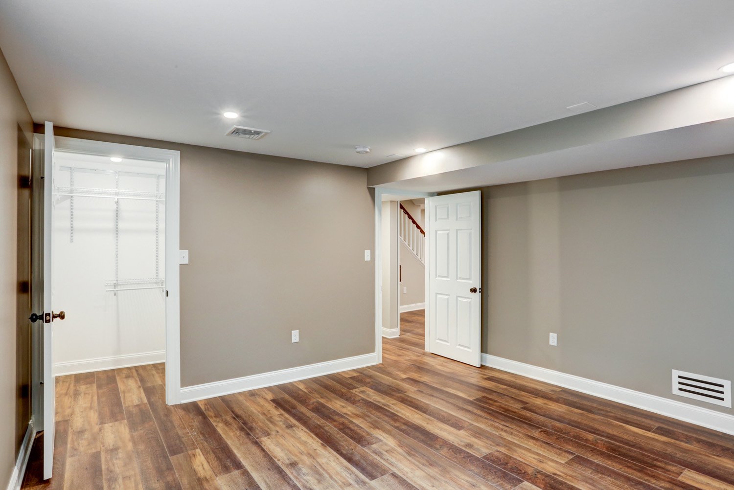 Lititz Basement Remodel with a bedroom