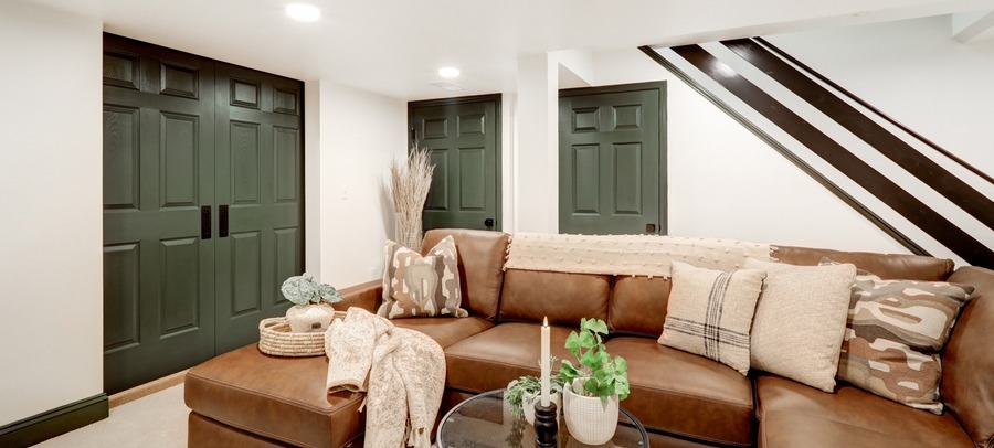 Lancaster Basement remodel after