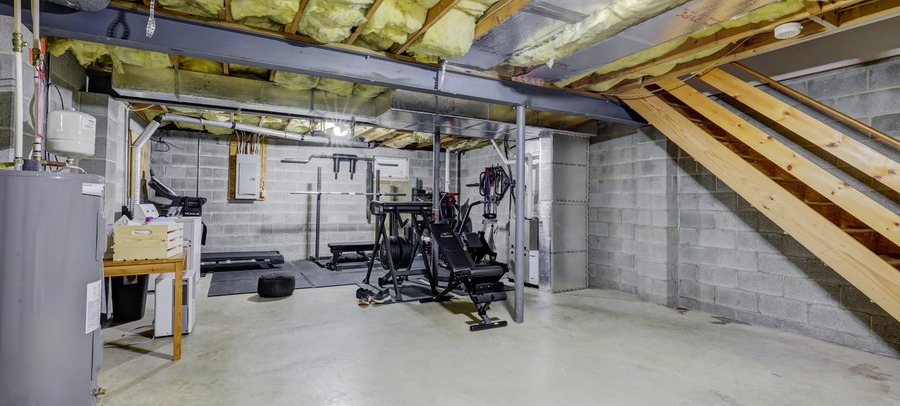 Lancaster Basement remodel before
