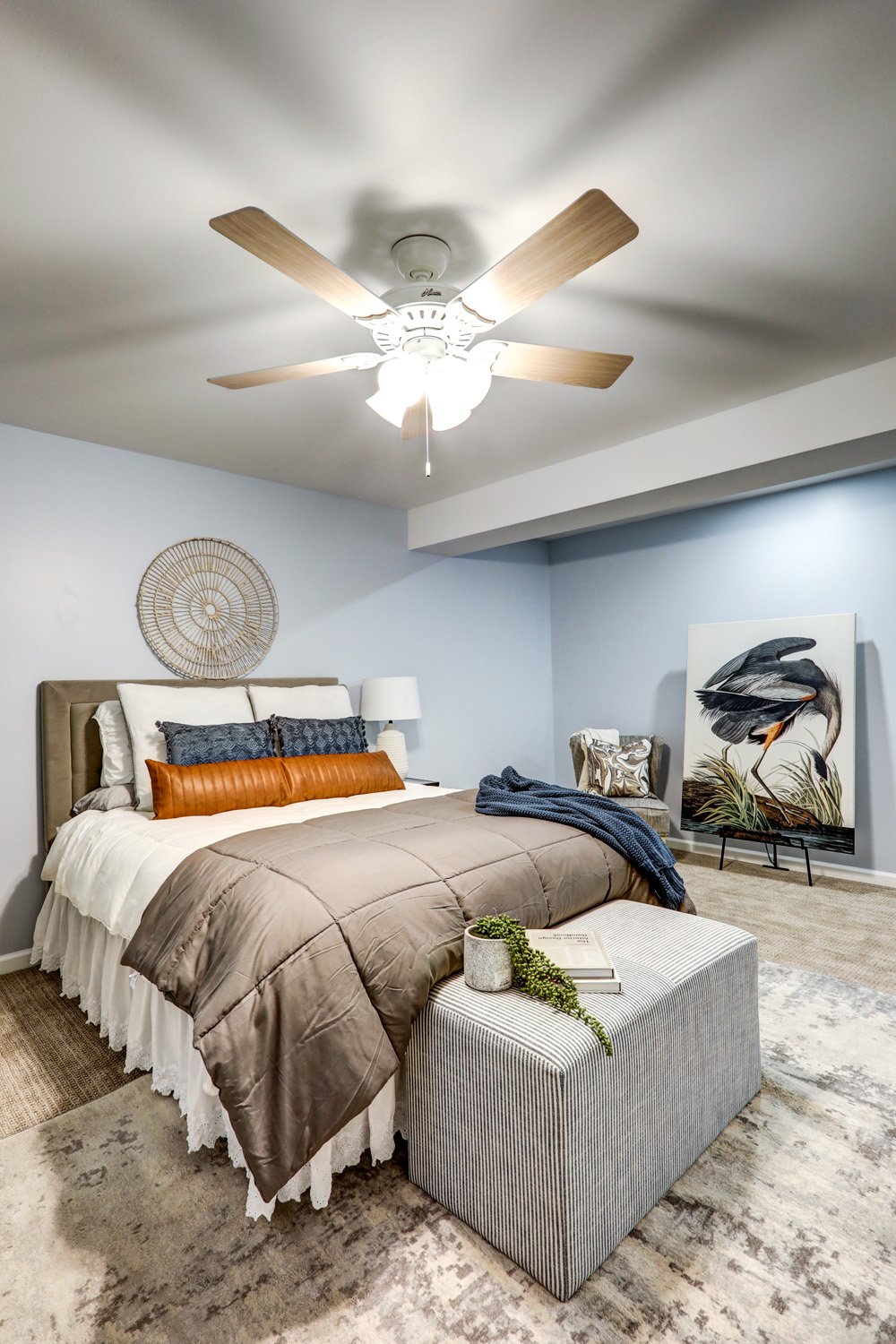 Manheim basement remodel with guest room