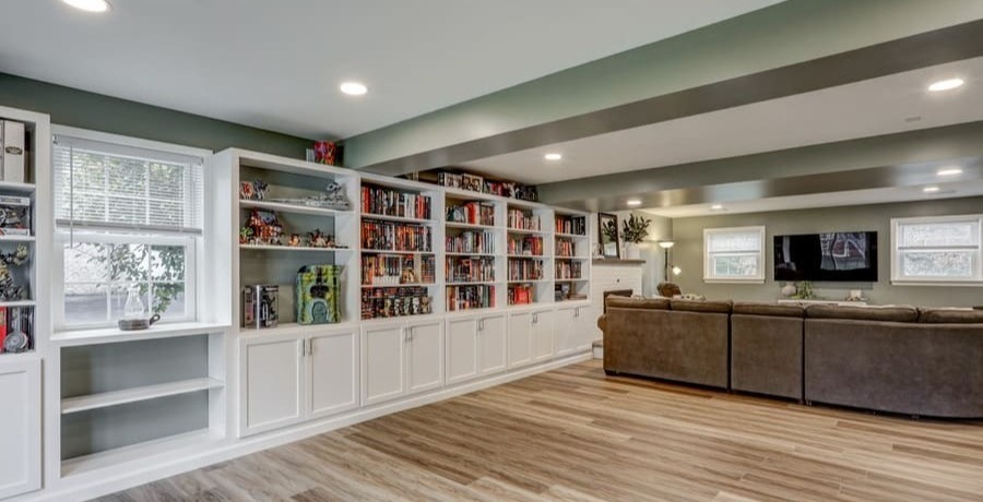 Lititz Basement Remodel after