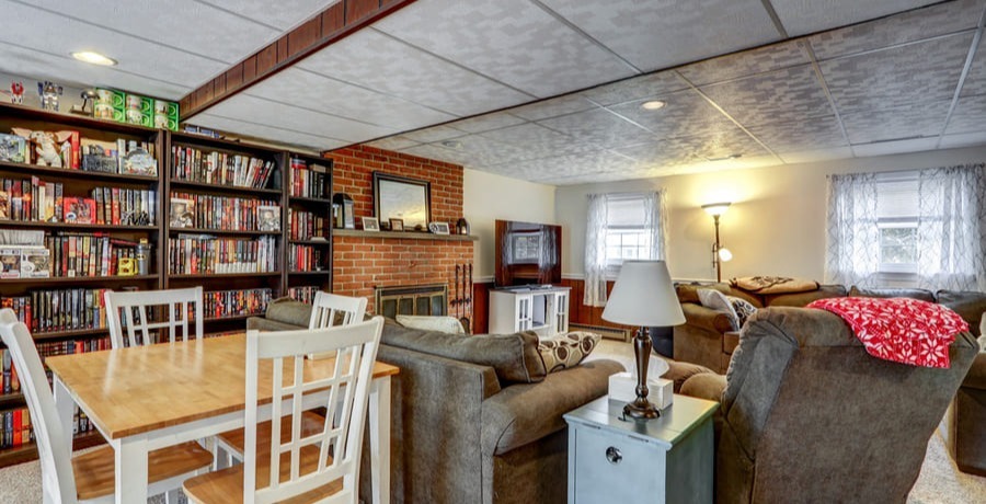 Lititz Basement Remodel before