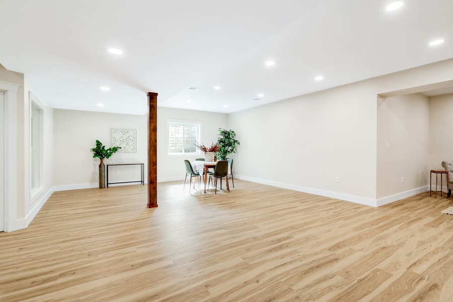 Lititz Basement Remodel with natural light