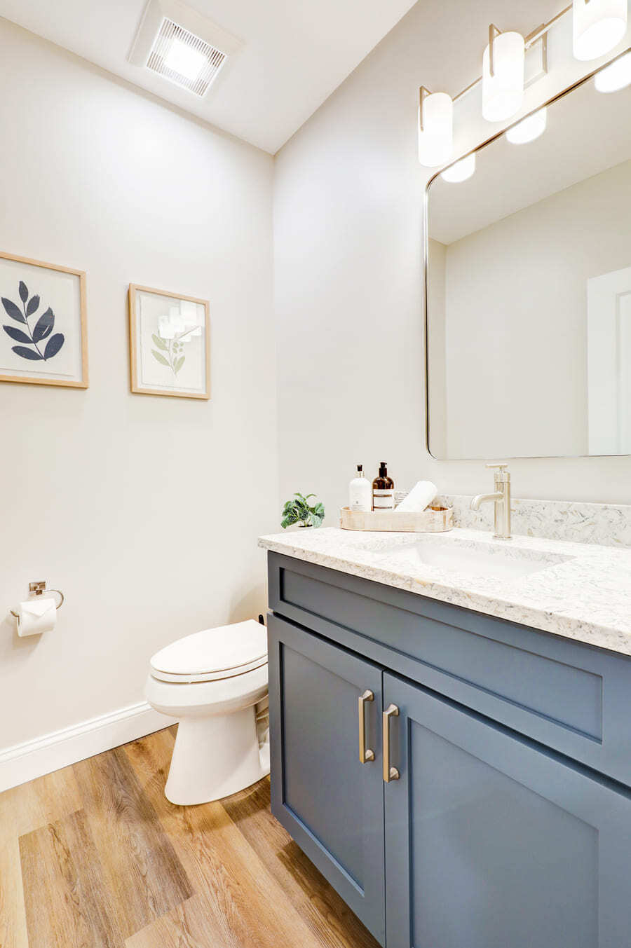 Manheim Township Basement Remodel with basement bathroom