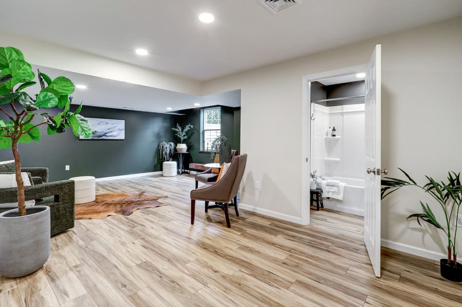 Manheim Basement Remodel with bathroom