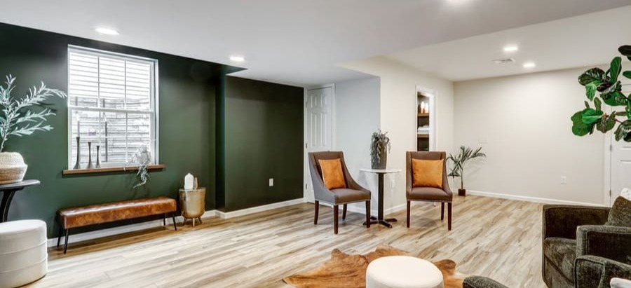 Manheim basement remodel after