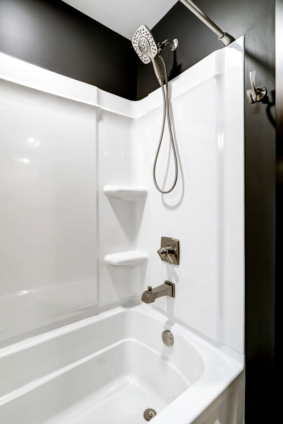 bath and shower combo in Manheim Basement Bathroom Addition