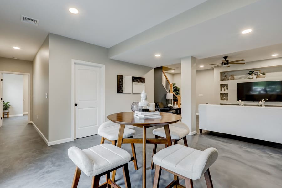 Washington Boro Basement Remodel