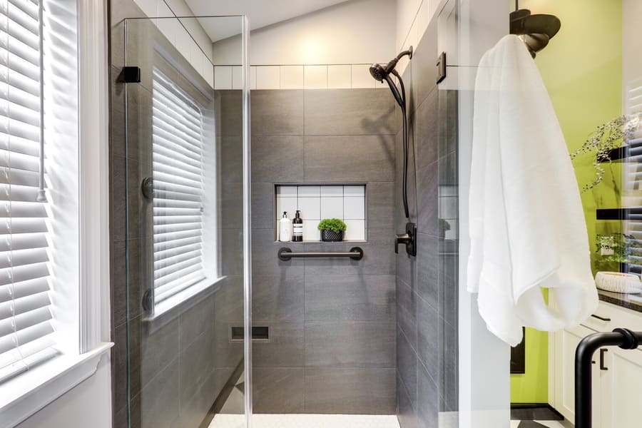 Lancaster Bathroom remodel with porcelain tile
