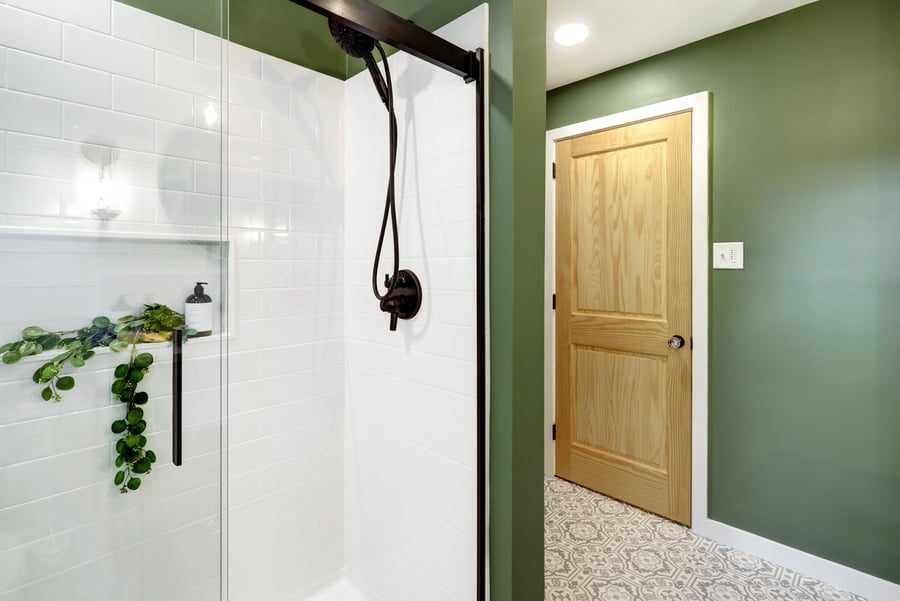 Landisville bathroom remodel with best bath shower surround