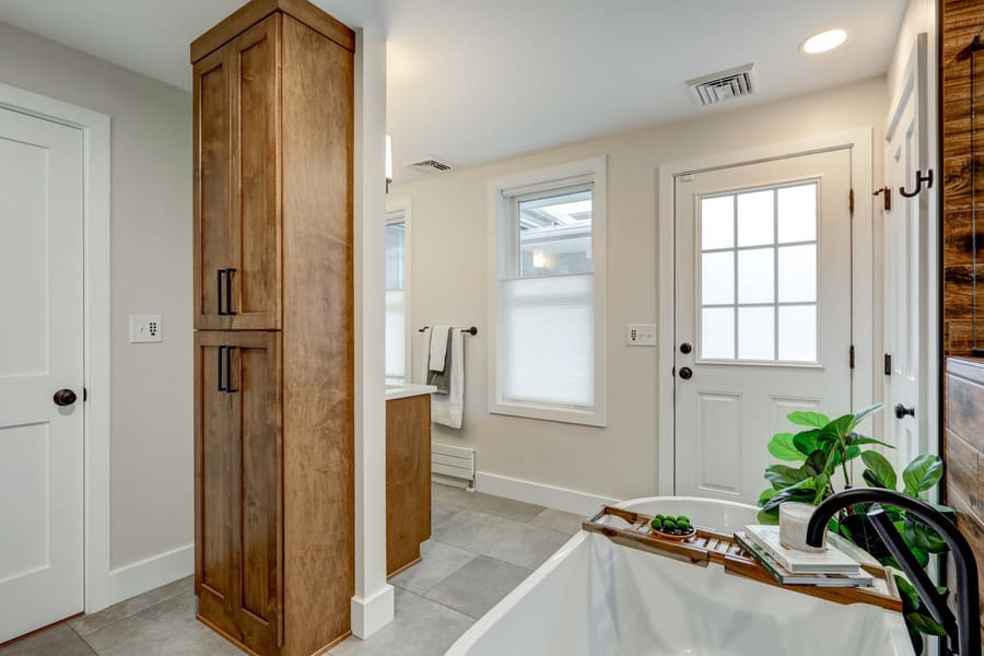 Lancaster Bathroom Remodel with larger footprint