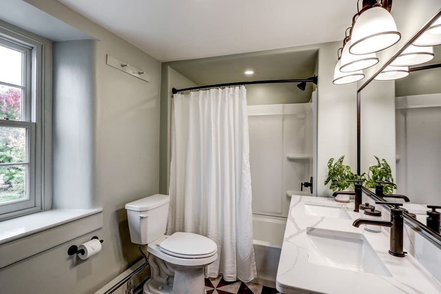 Manheim Bathroom Remodel with new layout