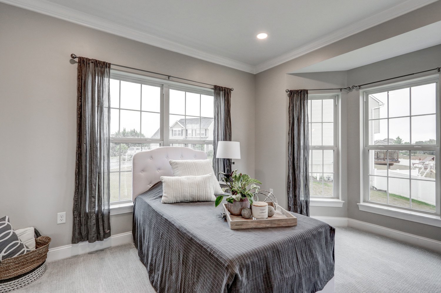 Lebanon Aging in Place Guest Suite Remodel with carpet