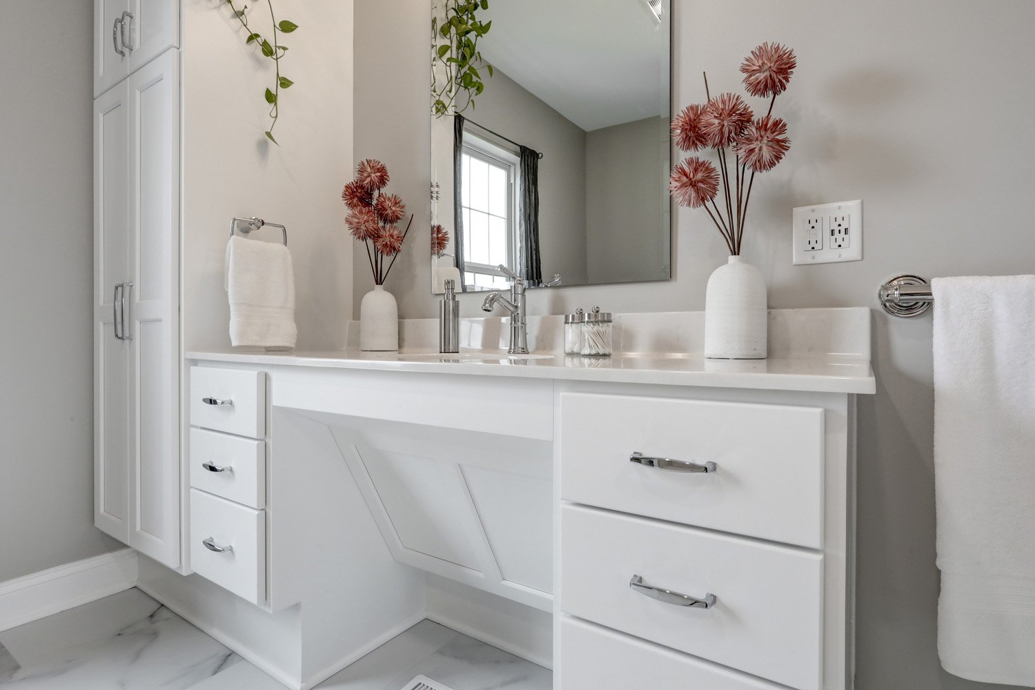 ada compliant vanity in Lebanon Aging in Place Guest Suite Remodel 