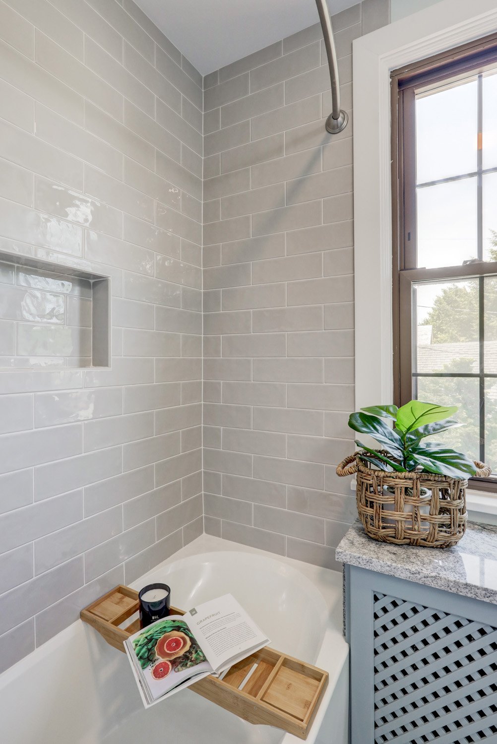 Lancaster Bathroom Remodel with bathtub