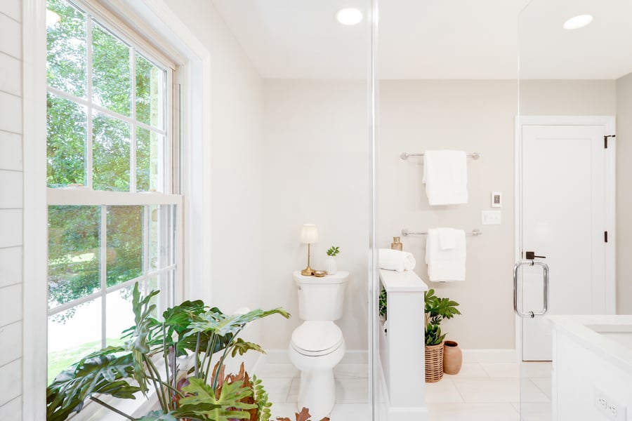 Lititz Master Bathroom Remodel with private toilet