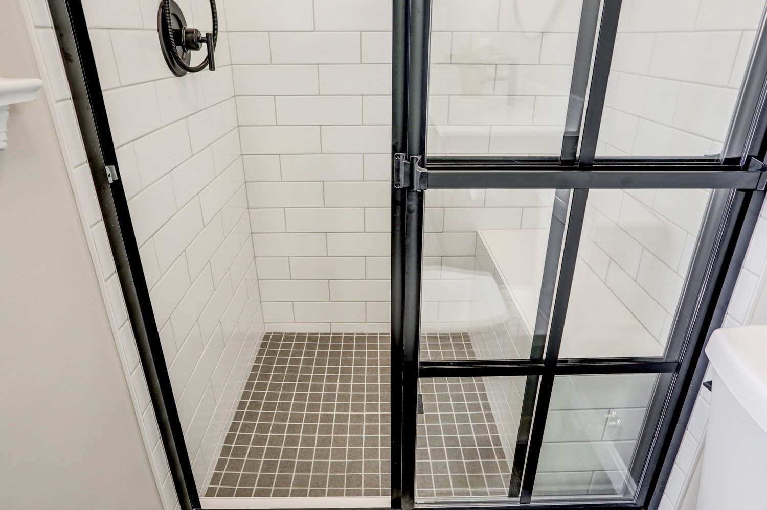 Lancaster Bathroom Remodel with tile floor