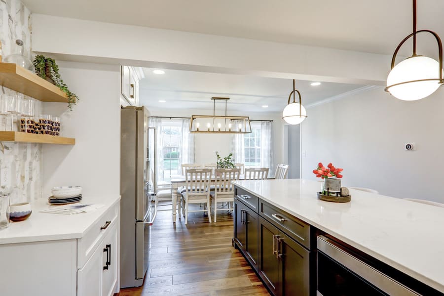 Lititz Kitchen Remodel with open natural light