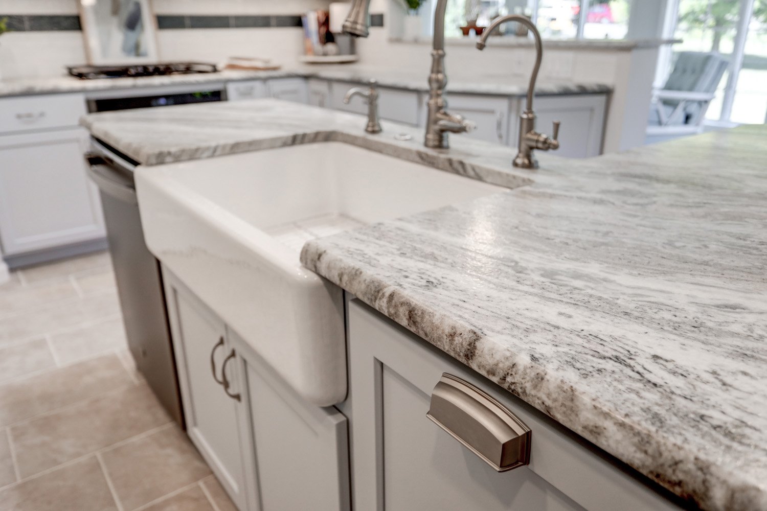 Lancaster Kitchen Remodel with farmhouse sink