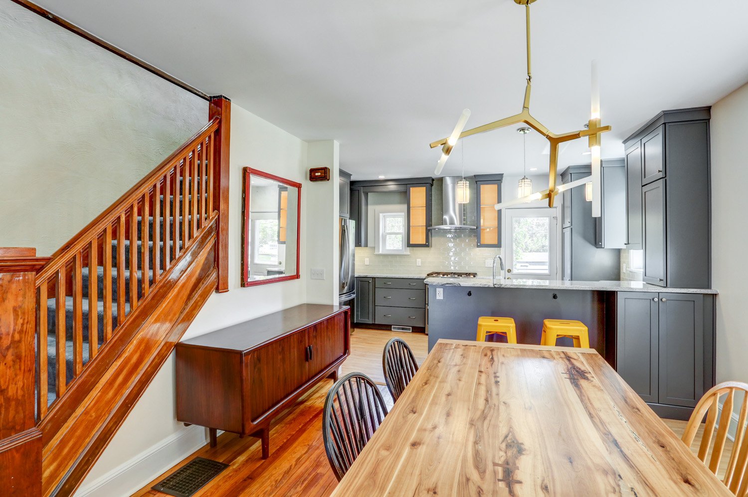 Lancaster City Kitchen Remodel and dining room