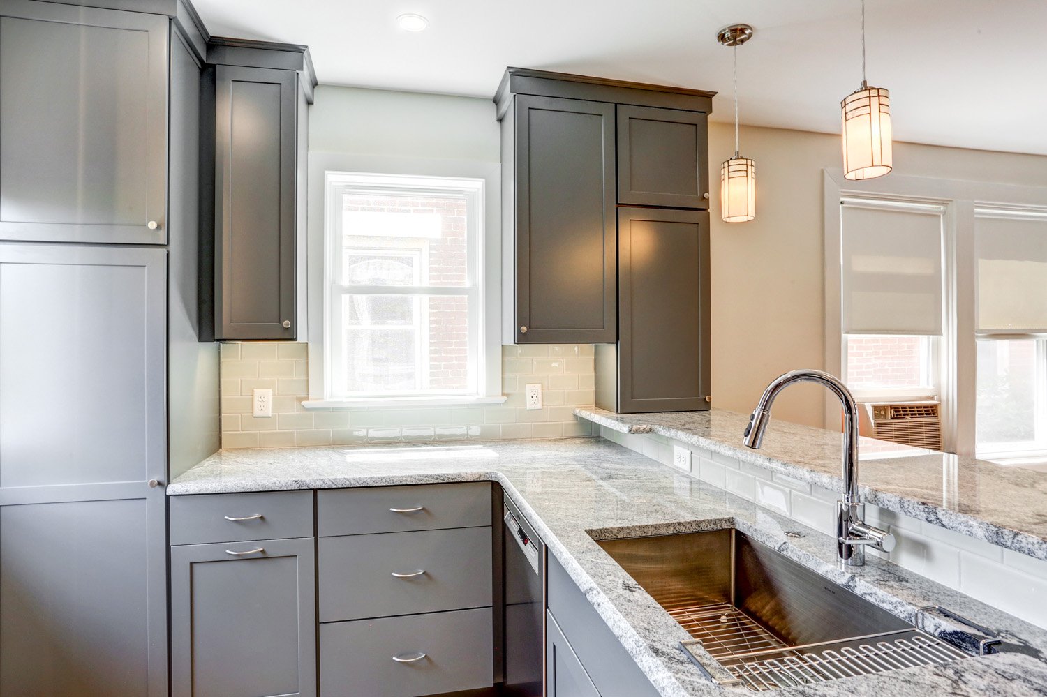 Lancaster City Kitchen Remodel with custom cabinets