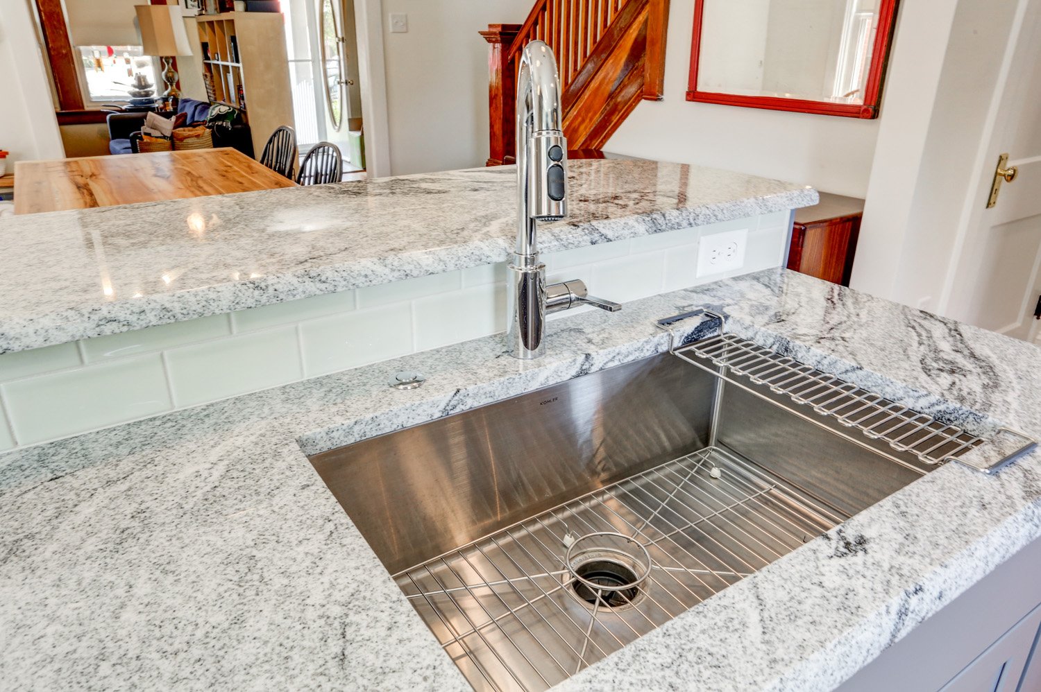 Lancaster City Kitchen Remodel with granite countertops