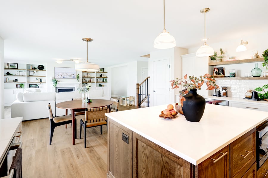 Landisville Kitchen remodel with quartz countertop