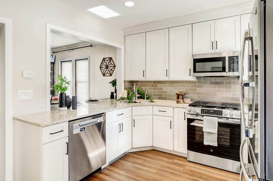 Lancaster Kitchen Remodel with a passthrough