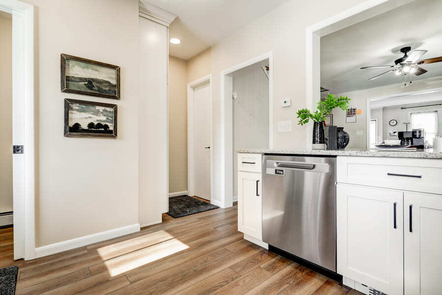 Lancaster Kitchen Remodel with improved layout and LVP flooring