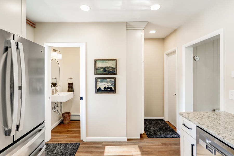 Lancaster Kitchen Remodel with half bathroom