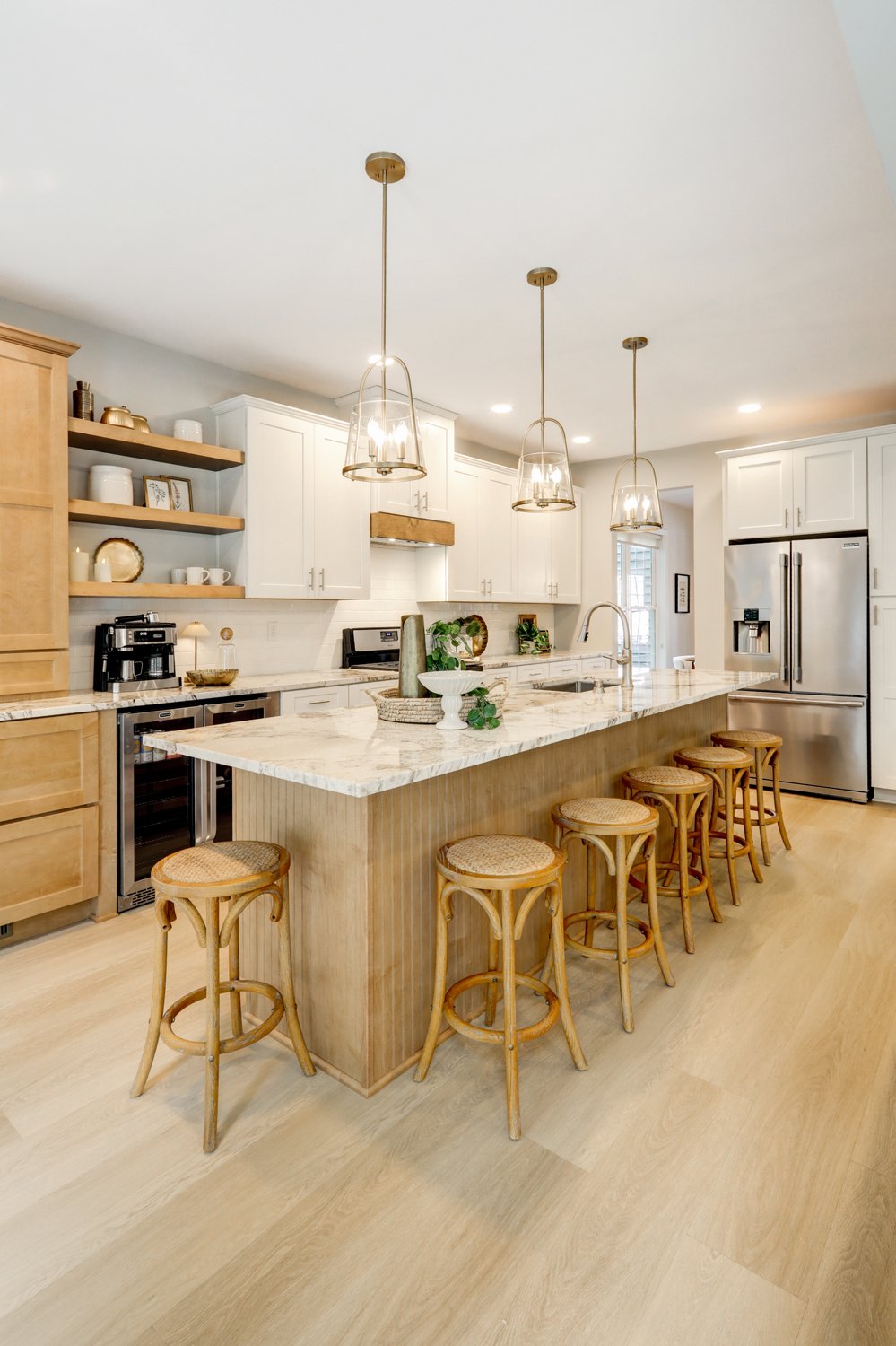 Lancaster Kitchen Remodel with expanded island