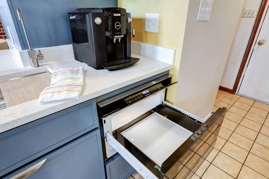 Landisville Kitchen Remodel with pull out appliances