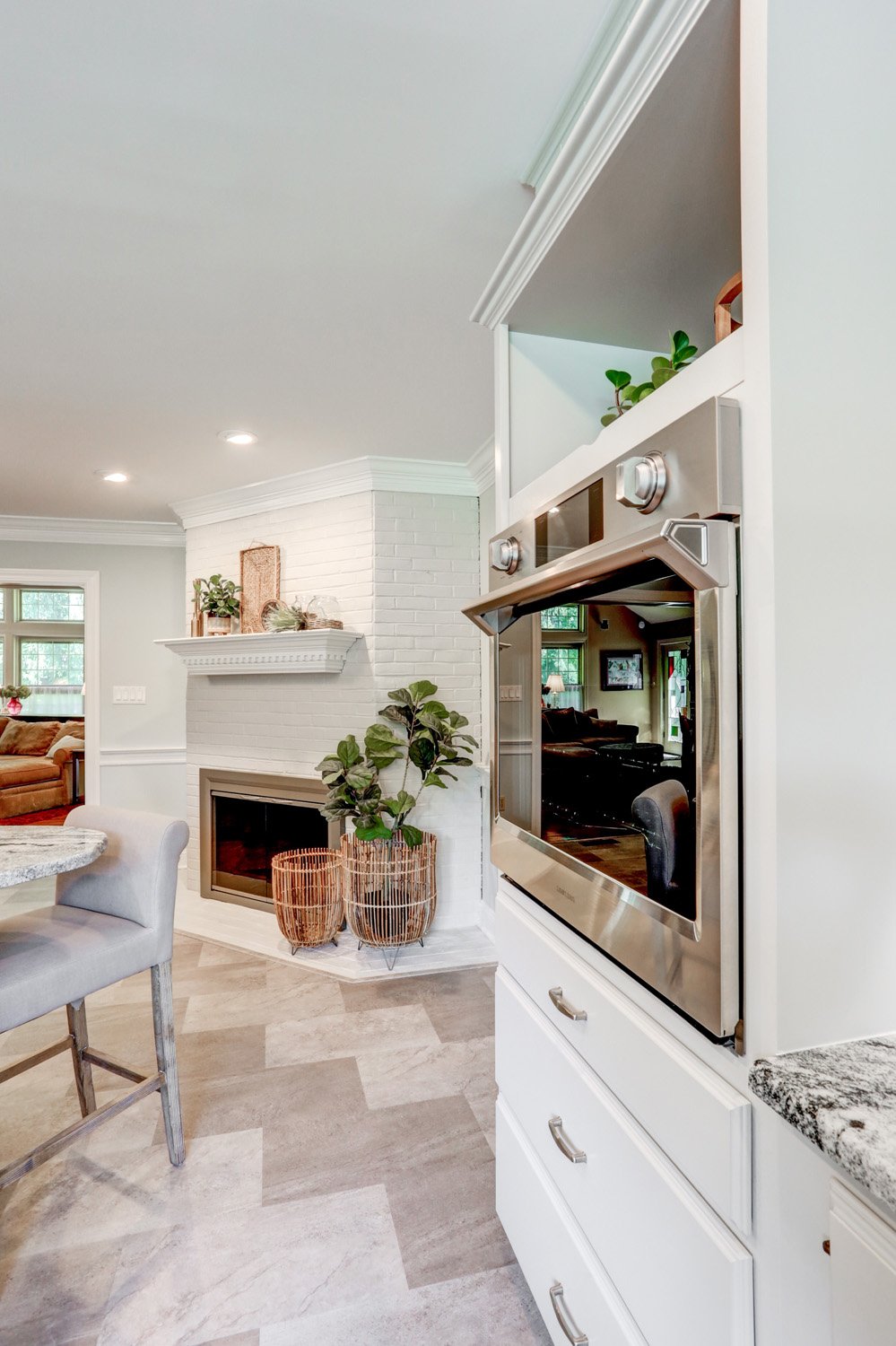 Lancaster Kitchen Remodel with wall oven