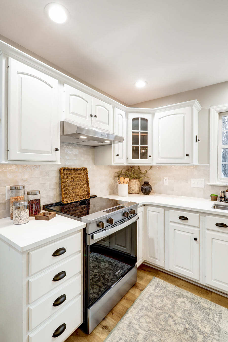 Conestoga Valley Kitchen Remodel with stainless steel appliances