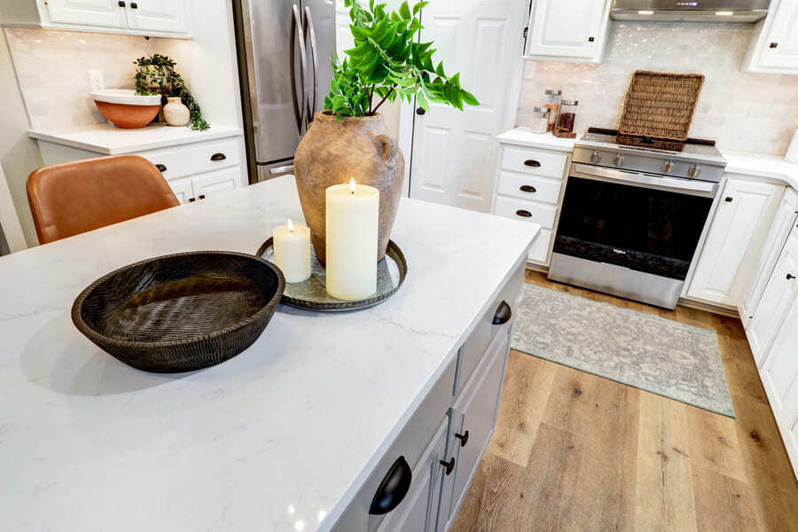 quartz countertops in Conestoga Valley Kitchen Remodel