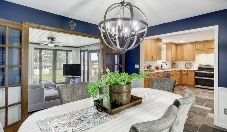 Dining room and kitchen remodel lancaster pa
