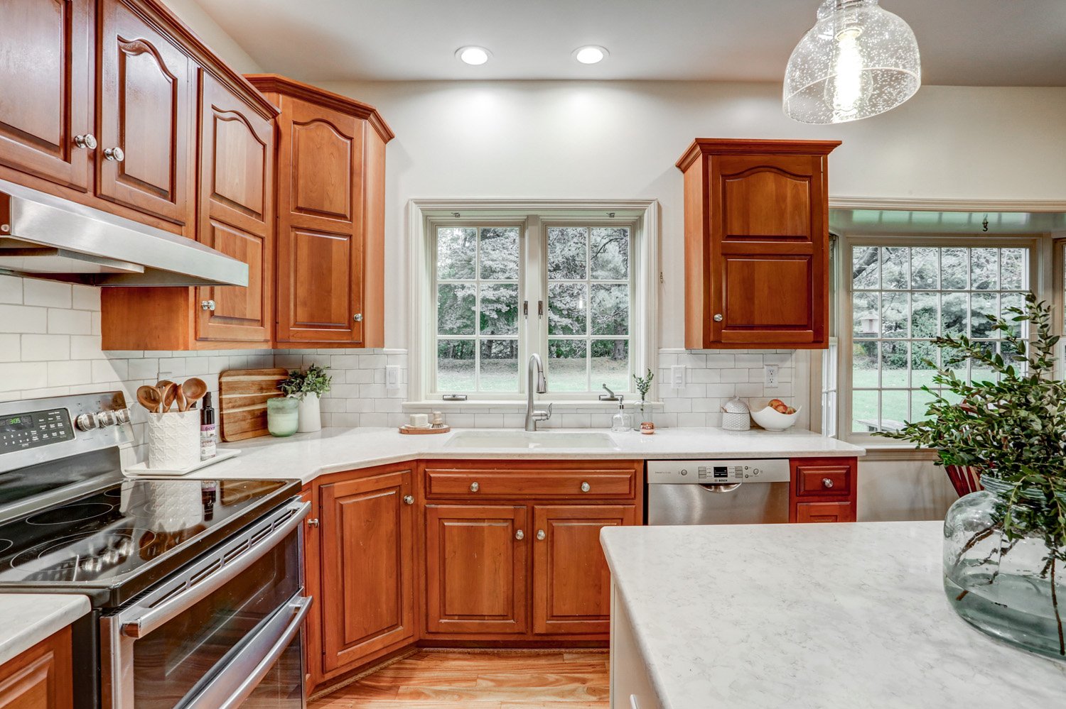 Lancaster Kitchen Remodel with fresh paint