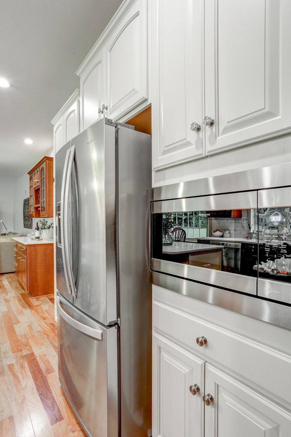 Lancaster Kitchen Remodel with wall microwave