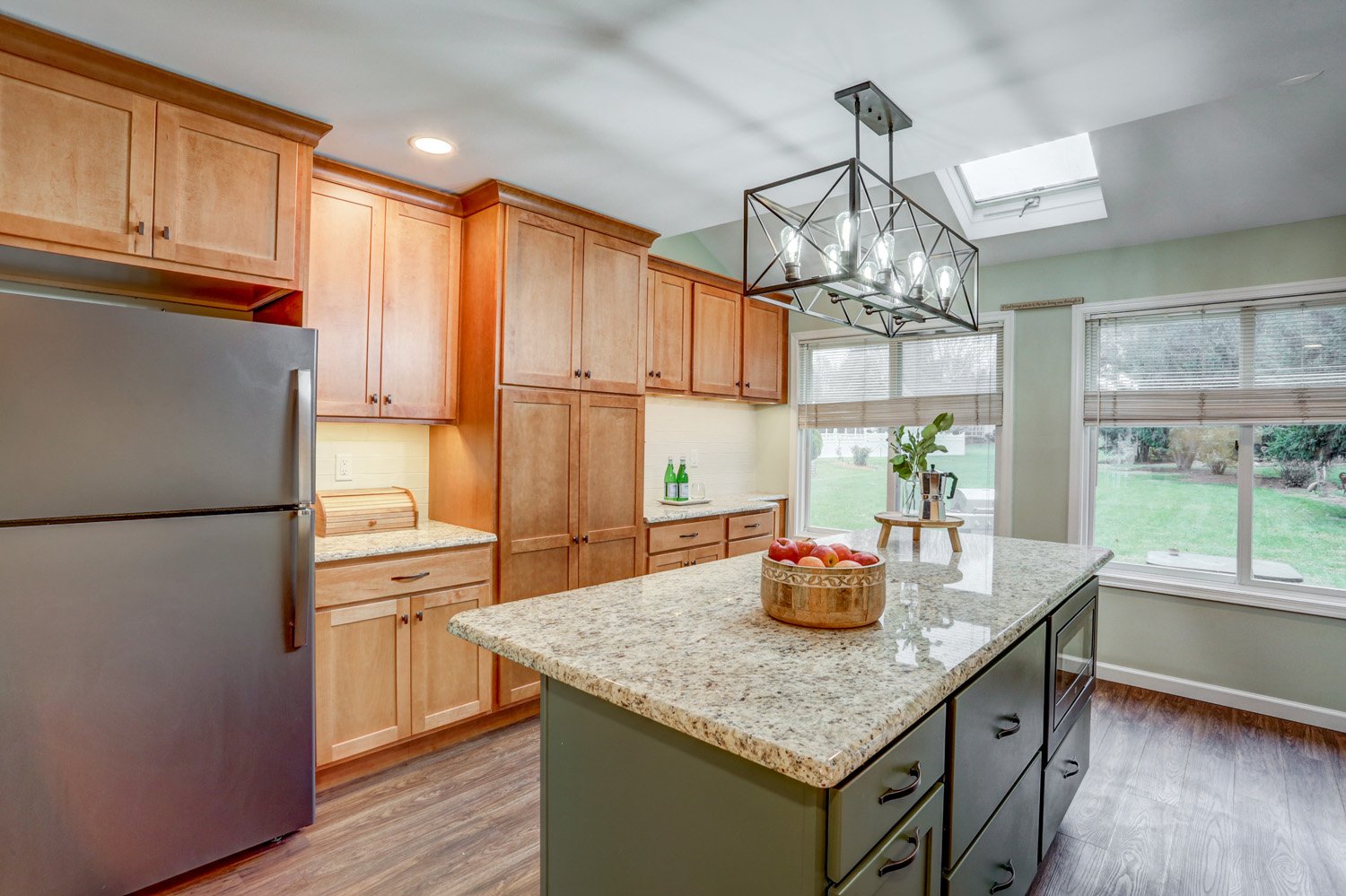 Landisville Kitchen Remodel with wall cabinets