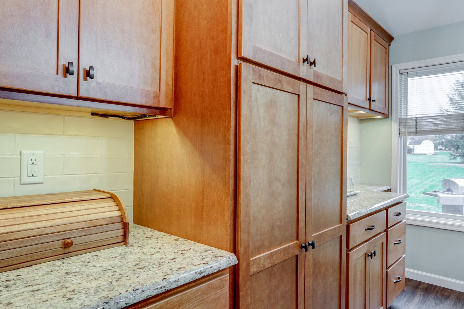 Landisville Kitchen Remodel with a wall of cabients
