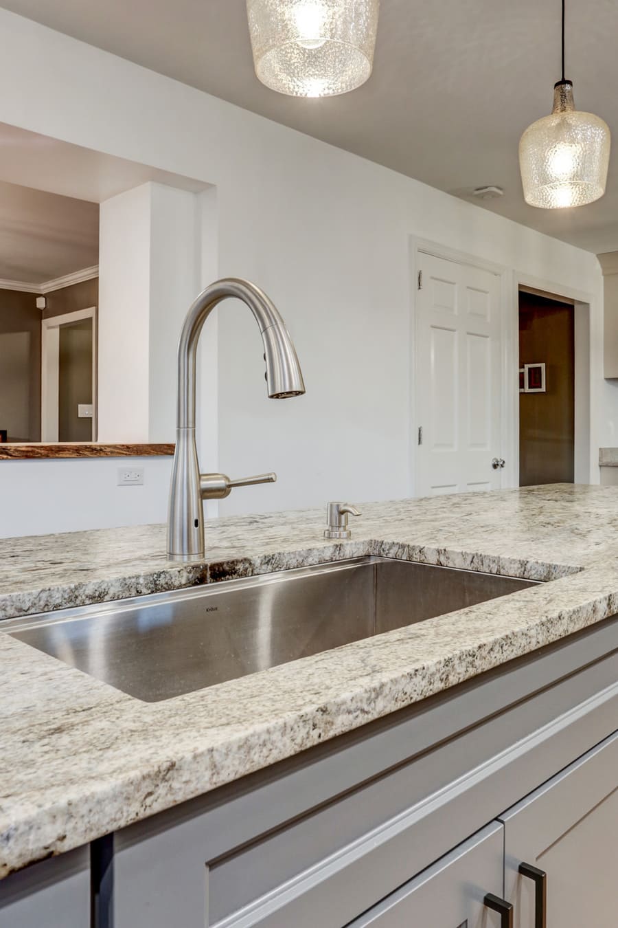 sink in Lancaster Kitchen Remodel island