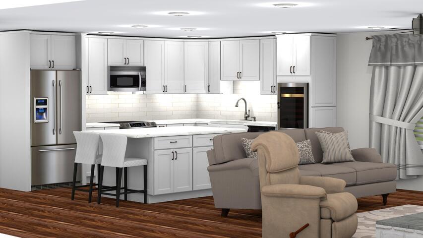 Leola kitchen Remodel design rendering