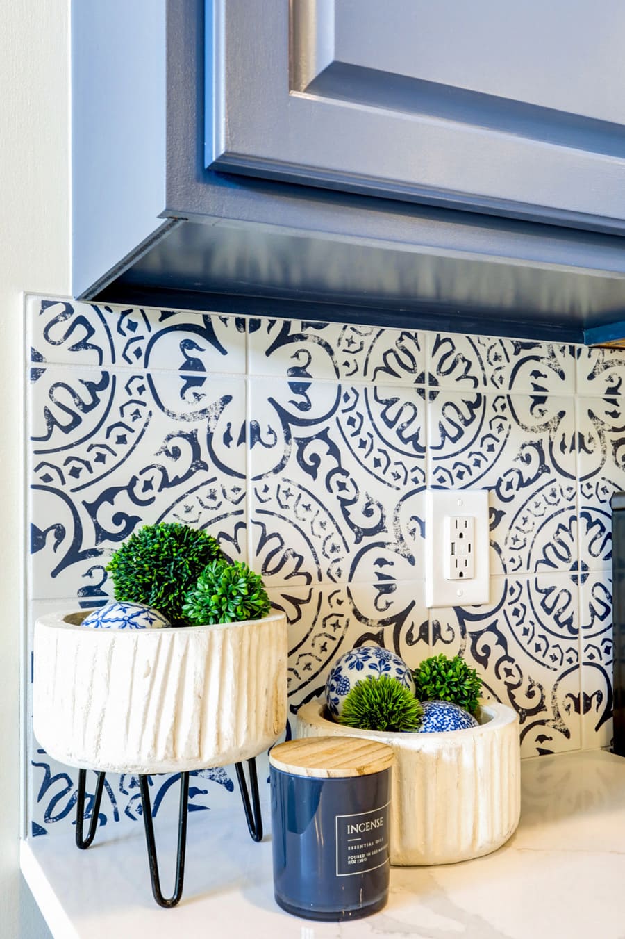 Lancaster Kitchen Remodel with intricate and fun backsplash