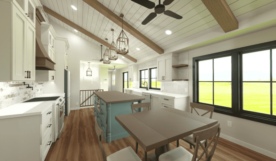 Lancaster Kitchen Remodel design rendering
