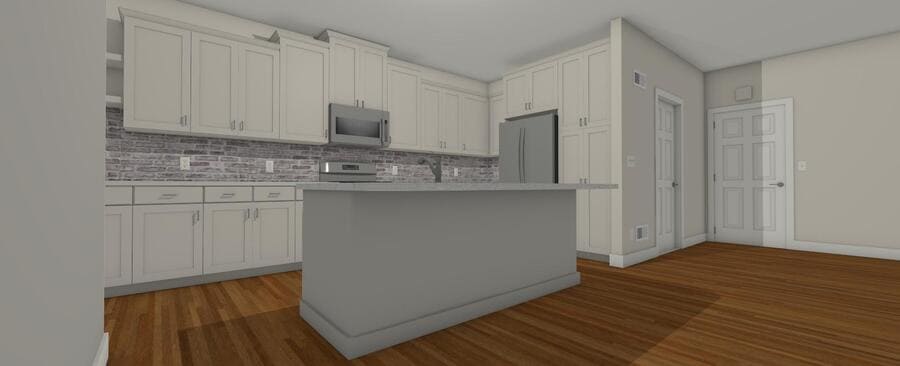West Lampeter Kitchen Remodel design rendering