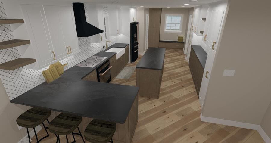 Lancaster Whole Home Remodel design rendering