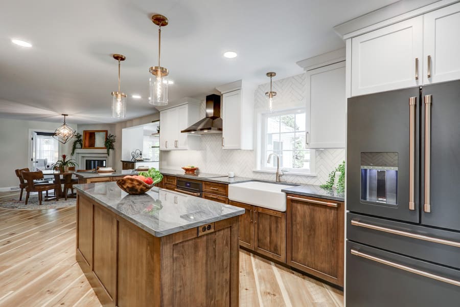 farmhouse sink in Lancaster Kitchen remodel