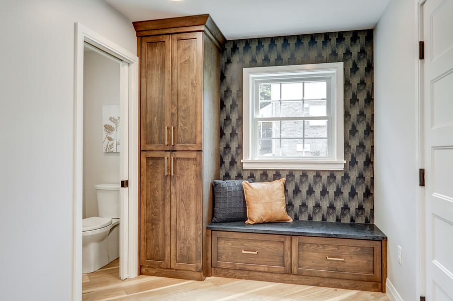 Lancaster Kitchen remodel with mudroom storage 